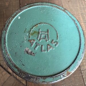 Atlas Green Metal Lid